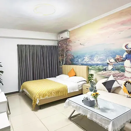 Pazhou Angda International Aparthotel Canton Fair Branch Exterior photo