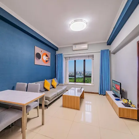 Pazhou Angda International Aparthotel Canton Fair Branch Exterior photo